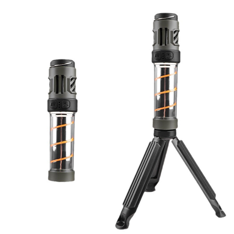 Portable 3.5-inch LED Camping Lantern and Flashlight, 5 Lighting Modes, USB-C Rechargeable, IPX4 Water-Resistant