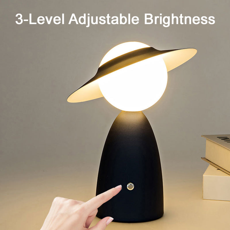 Modern Cordless LED Desk Lamp with Touch-Sensitive Control and Adjustable Color Temperature