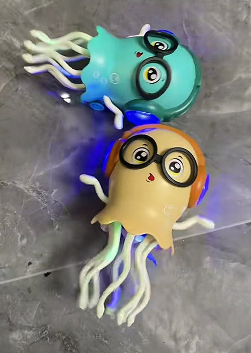 Interactive Dancing Jellyfish Toy for Kids, Light-Up LED Music Toy, USB Charging, Durable Non-Toxic ABS, Perfect Birthday or Holiday Gift for Boys and Girls