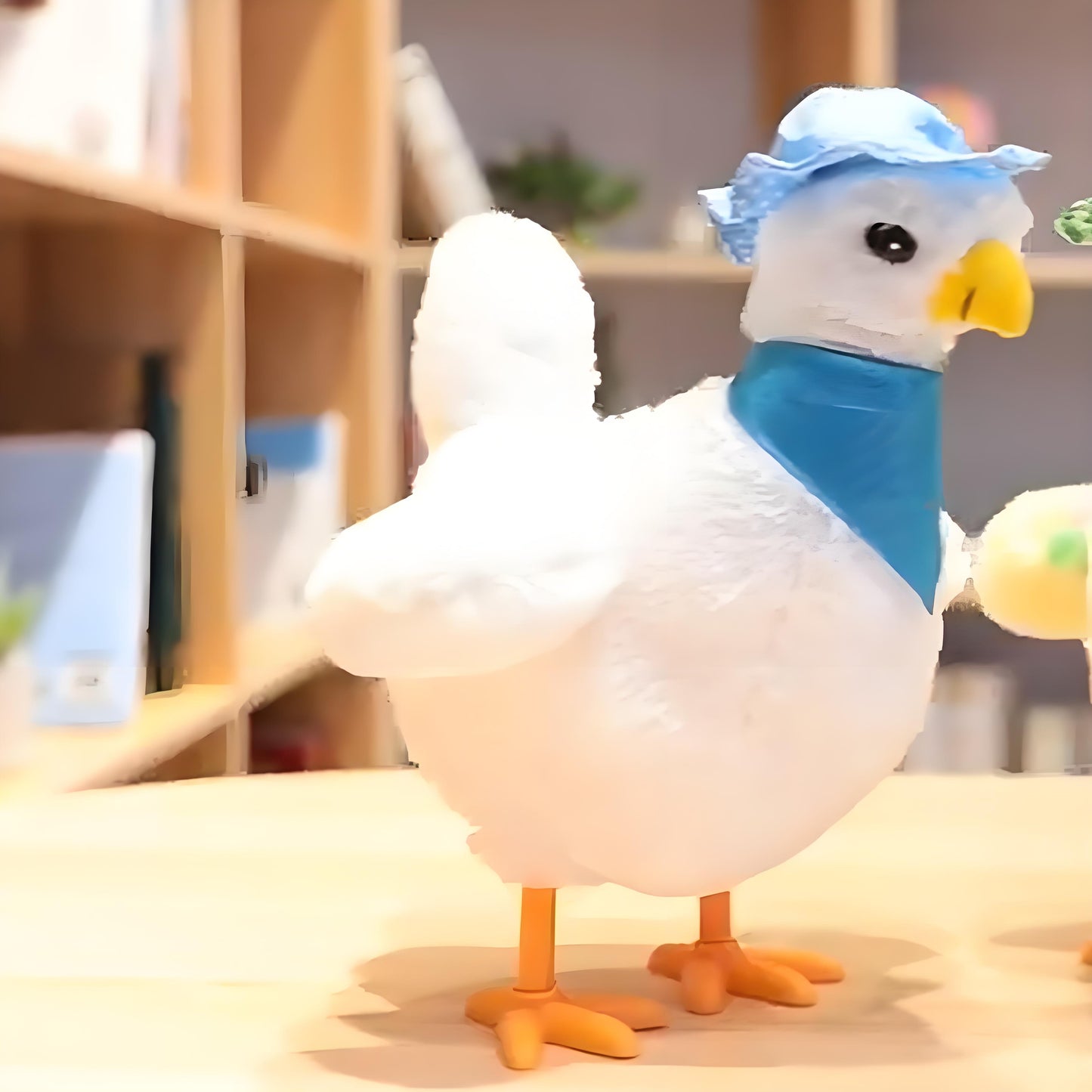Funny electric egg‑laying chicken plush toy, soft cuddly toy that sings, dances and lays 3 colored eggs