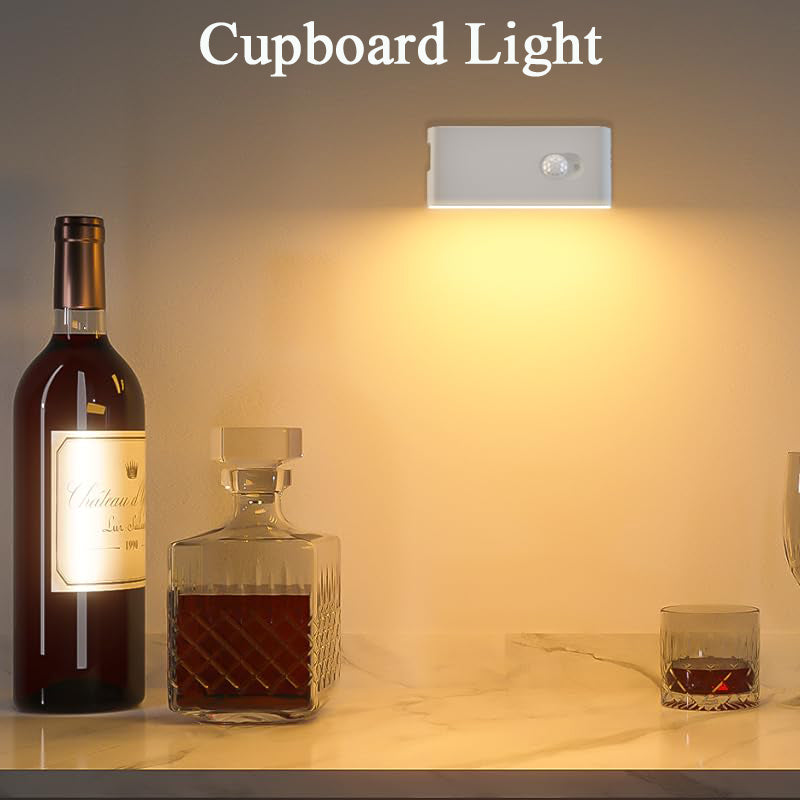 Mylisashop Motion Sensor Night Light with Warm White LED, Energy-Efficient Plug-In Design, Automatically Turns On in Low Light, Perfect for Bedroom, Hallway, Bathroom, and Kids’ Rooms