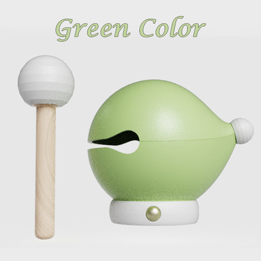 Interactive Punch Me Relaxing Light – squishy LED stress relief toy lamp for calming ambient lighting,Green Color