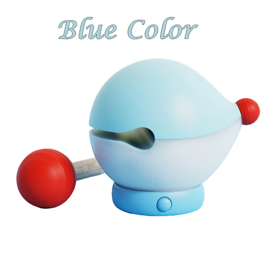 Interactive Punch Me Relaxing Light – squishy LED stress relief toy lamp for calming ambient lighting,Blue Color