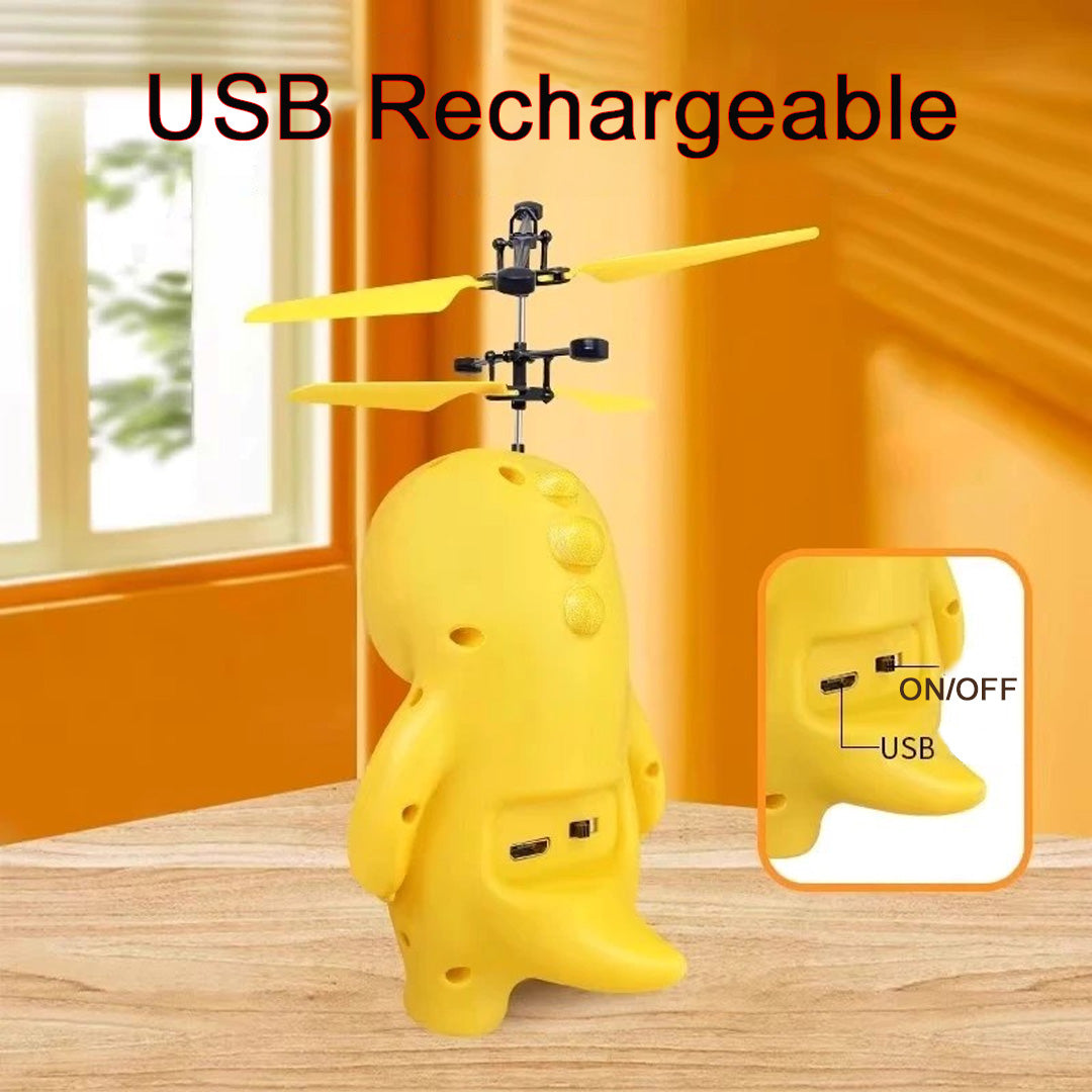 Remote-Controlled Flying Dragon Toy with Auto Power-Off and Gesture Control