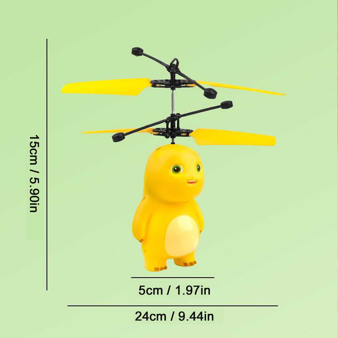 Remote-Controlled Flying Dragon Toy with Auto Power-Off and Gesture Control