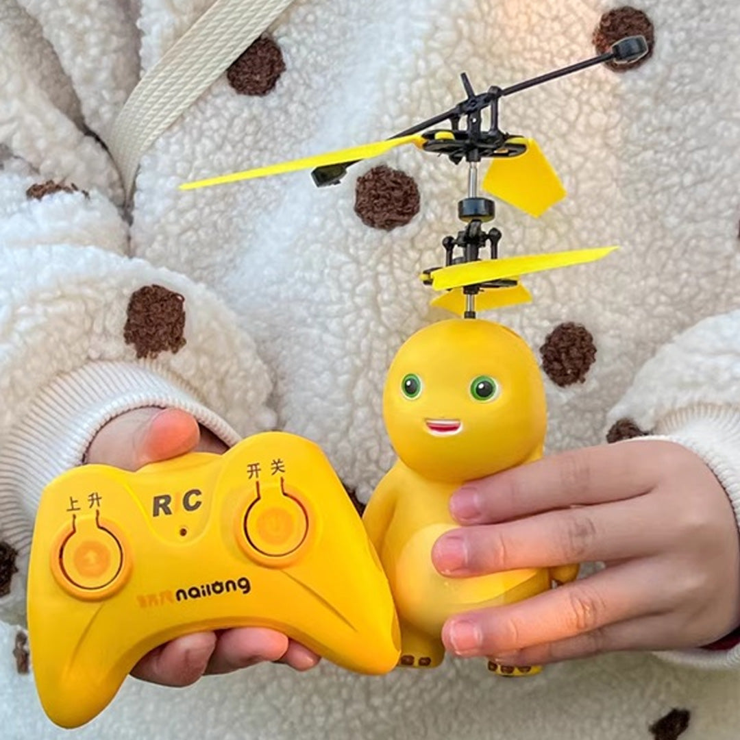 Remote-Controlled Flying Dragon Toy with Auto Power-Off and Gesture Control