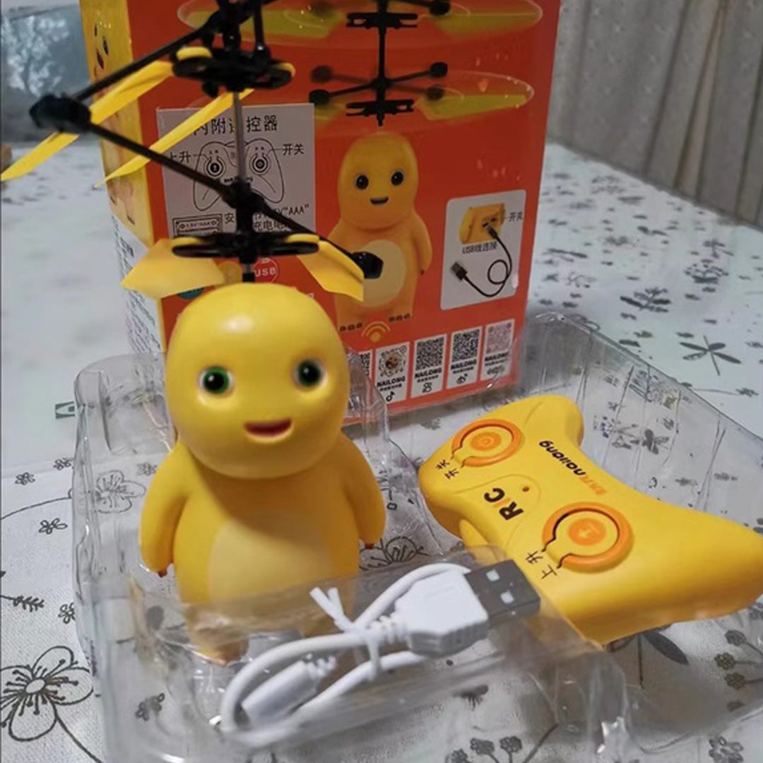 Remote-Controlled Flying Dragon Toy with Auto Power-Off and Gesture Control