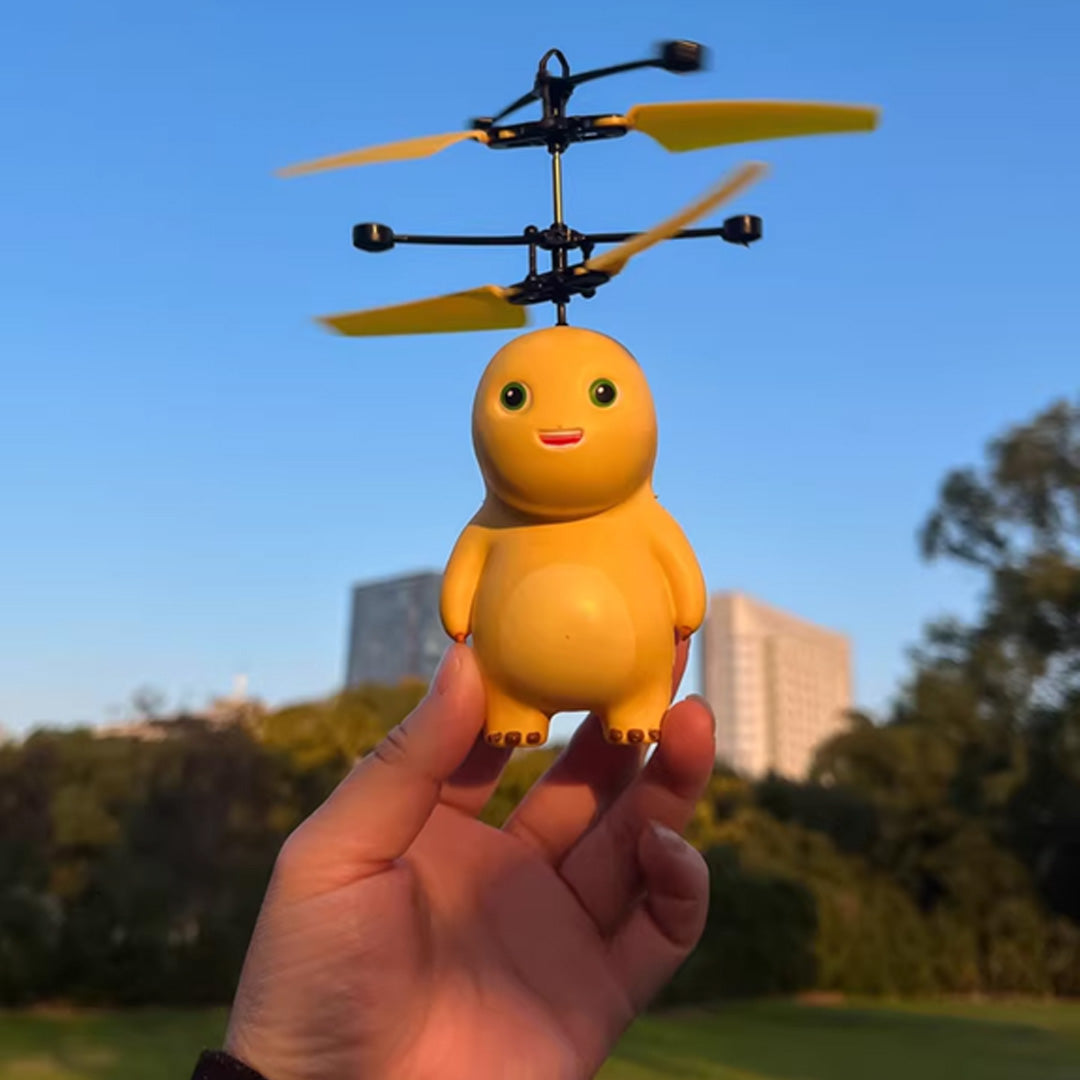 Remote-Controlled Flying Dragon Toy with Auto Power-Off and Gesture Control