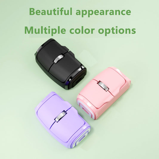 Compact dual-mode ring mouse with 2.4 GHz + Bluetooth, multi-system compatible portable finger mouse