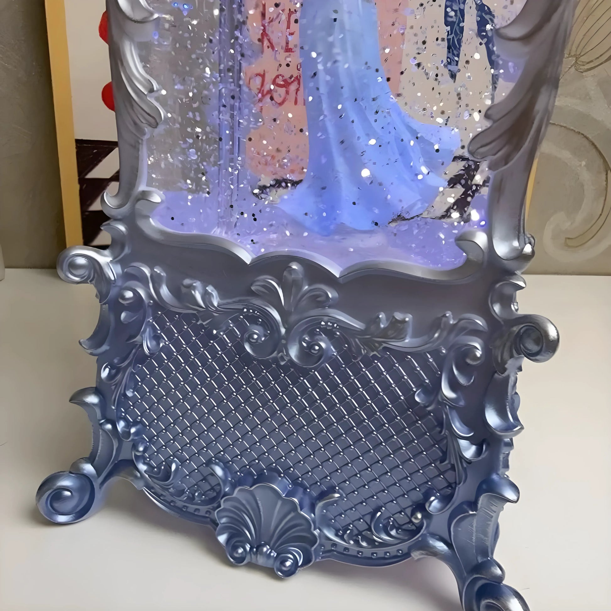 Princess-themed musical box used as bedroom décor for kids and adults