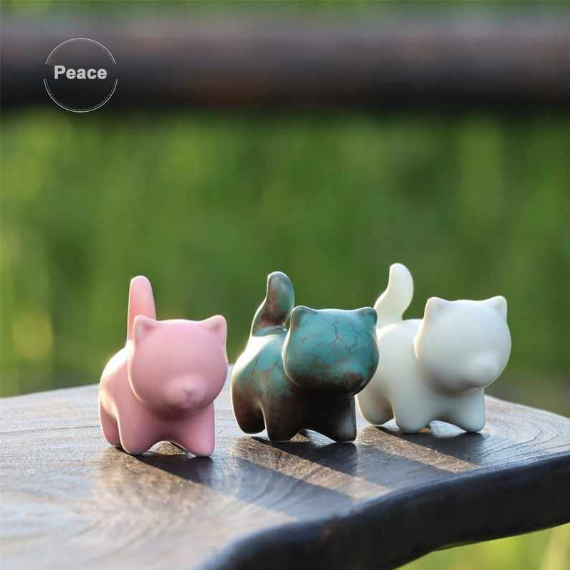 Mini Ceramic Cat-3 Sets