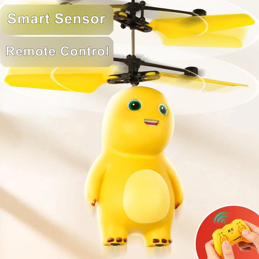 Remote-Controlled Flying Dragon Toy with Auto Power-Off and Gesture Control